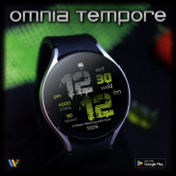 Runny Numbers Watch Face