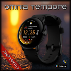 Colorful watch face