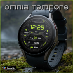 Mecha Digital Watch Face